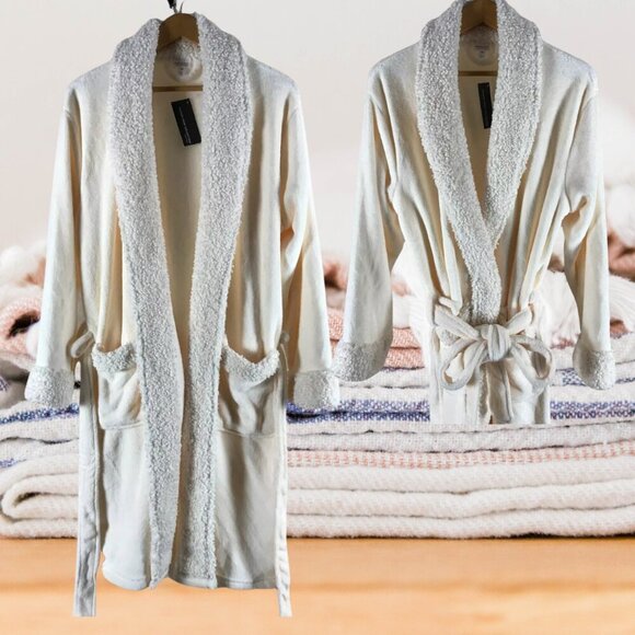 Hudson Park Collection Other - Hudson Park (Bloomingdale's) Ivory Plush Bath Robe NWT